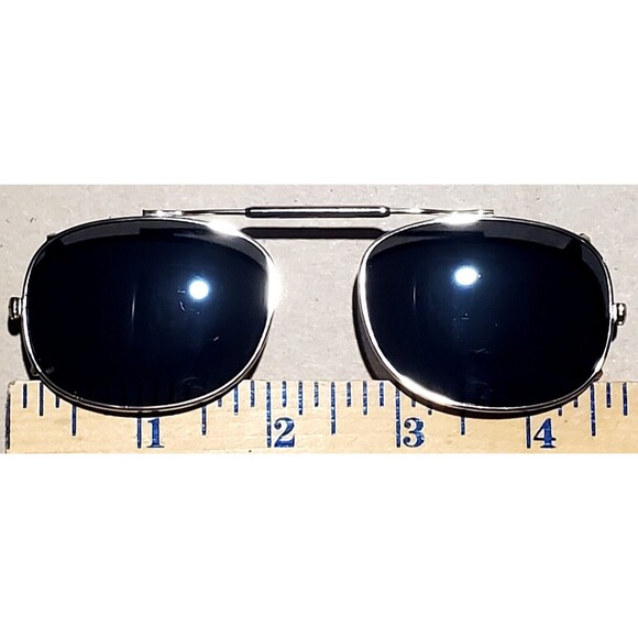 VTG Visionaries Shade Control Clip On Rectangle Polarized Adjust Gold Frame x 50 - Picture 8 of 13